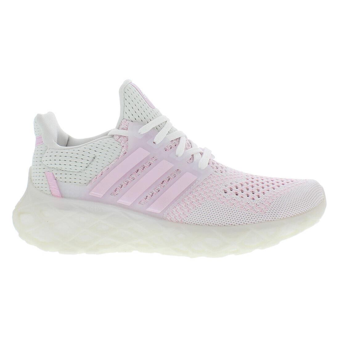 Adidas Ultraboost Web Dna Womens Shoes Size 10 Color: White/pink - White/Pink, Main: White