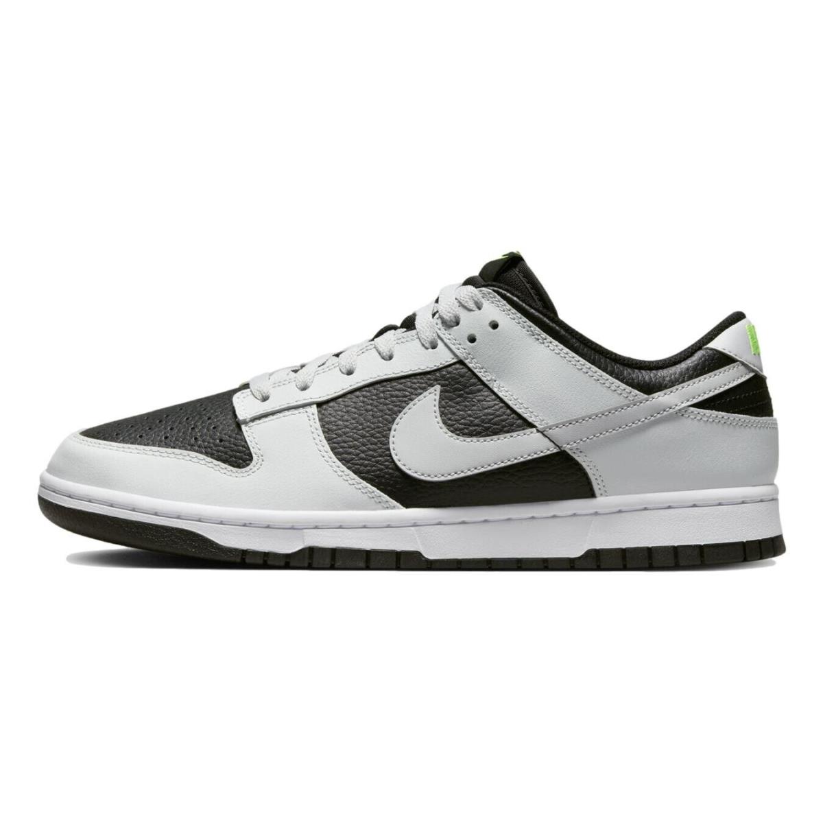 Size 6 - Nike Dunk Low `reverse Panda Neon` Men`s Shoes FD9756-001 - Black/Photon Dust-Volt-White