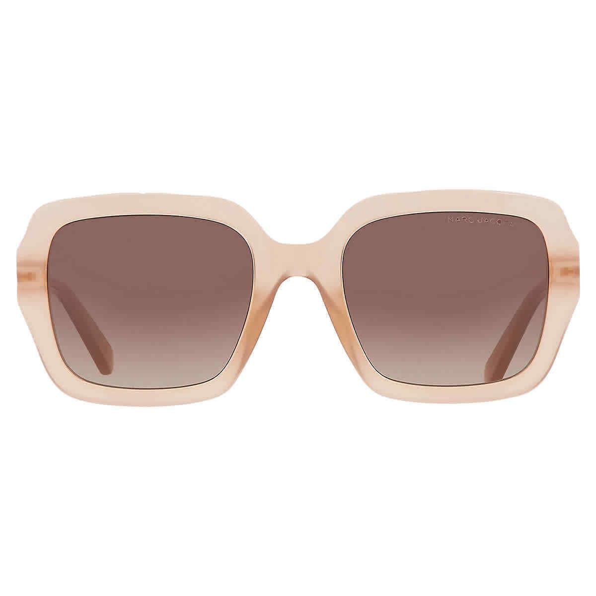 Marc Jacobs Brown Gradient Square Ladies Sunglasses Marc 652/S 010A/HA 54