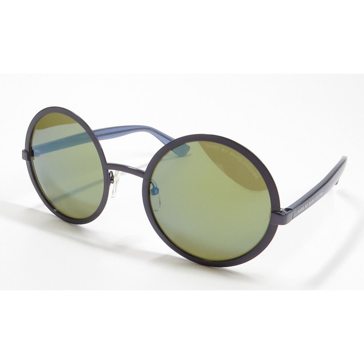 Marc by Marc Jacobs Sunglasses MMJ437/S A213U Greyish Blue Frame Round Brown