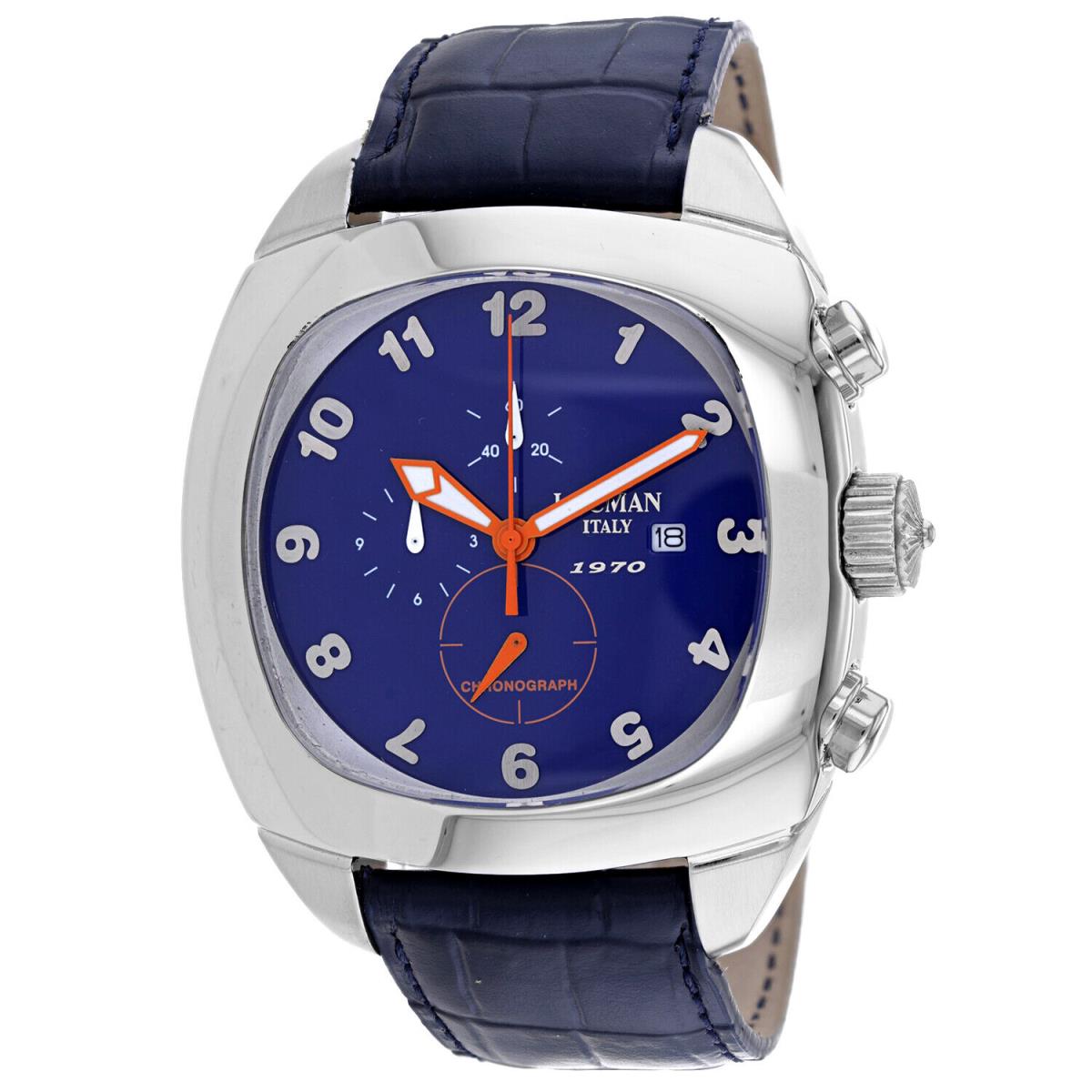Locman Men`s Classic Blue Dial Watch - 197100BL