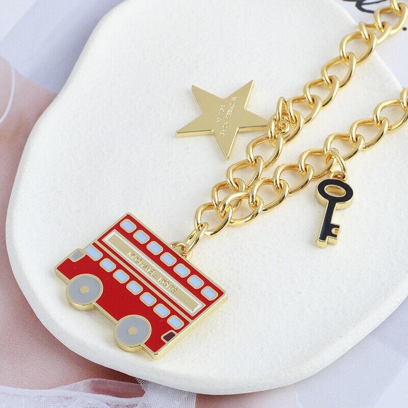 Michael Kors Bus Car Metal Star Key Necklace Best Gift