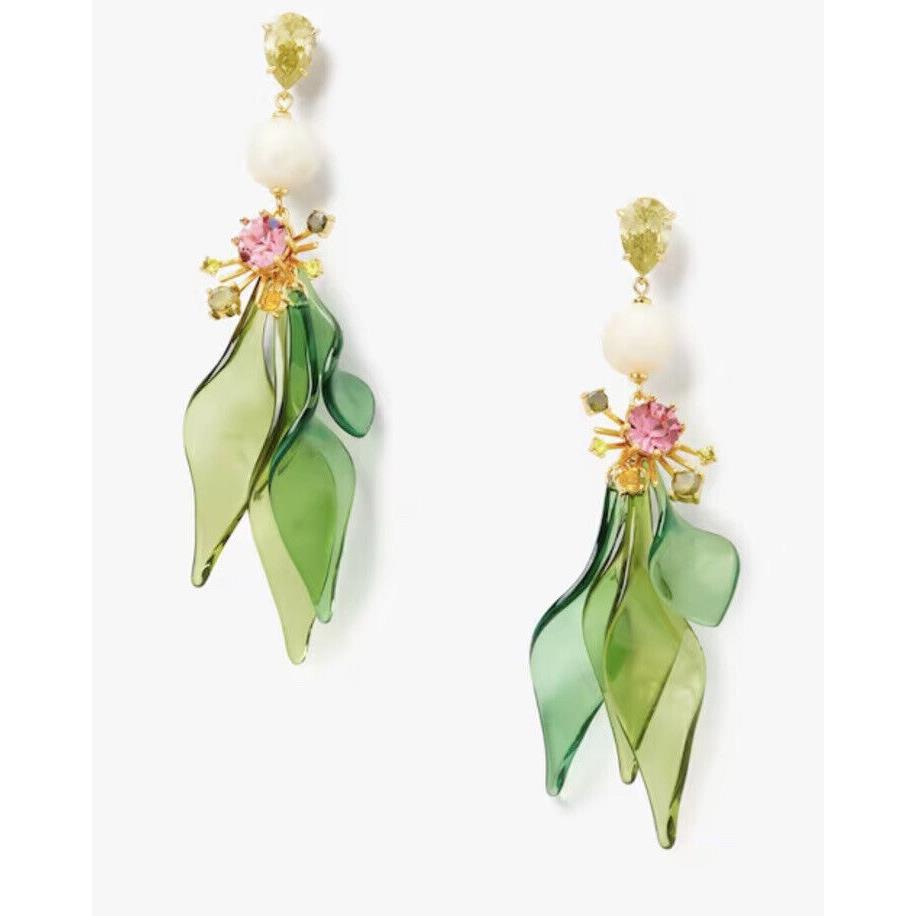 Kate Spade Rooftop Garden Statement Earrings