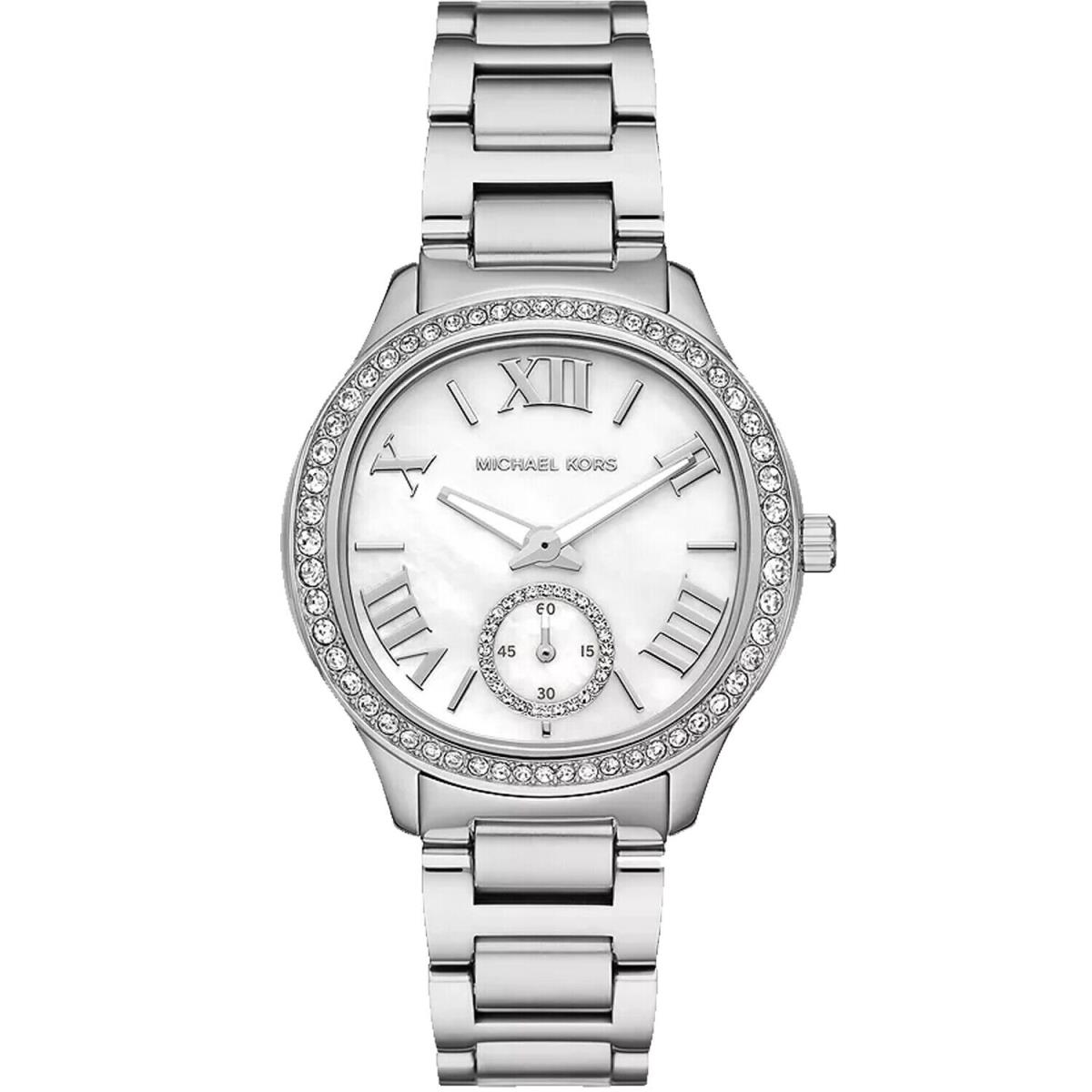 Michael Kors Women`s Sage White Dial Watch - MK4807