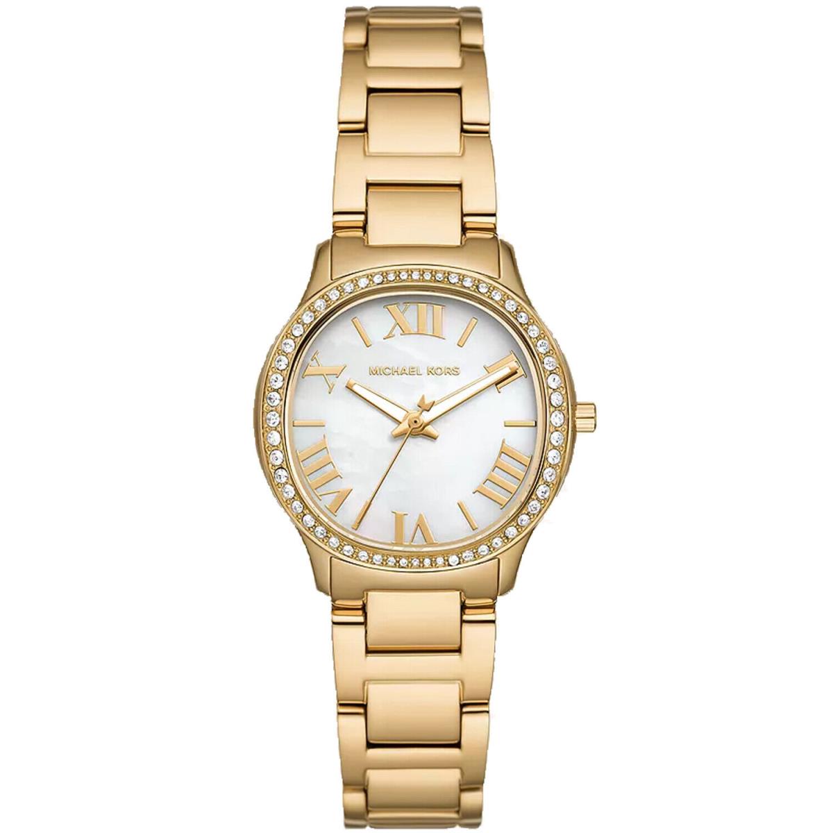 Michael Kors Women`s Sage Pav Mother of Pearl Dial Watch - MK4822