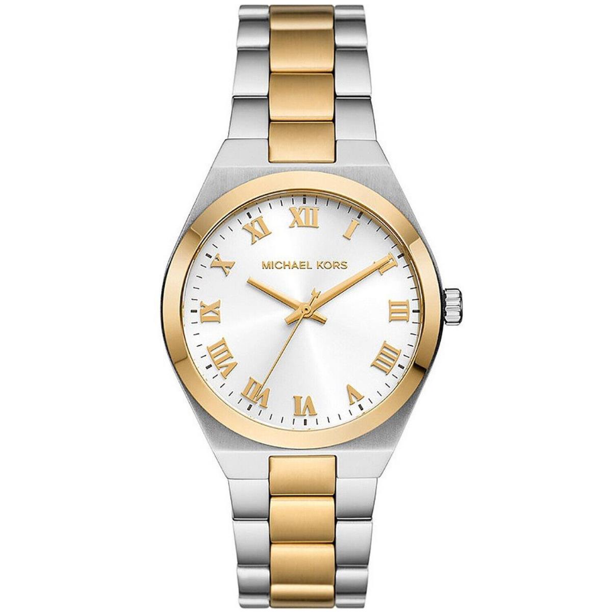 Michael Kors Women`s Lennox White Dial Watch - MK7464