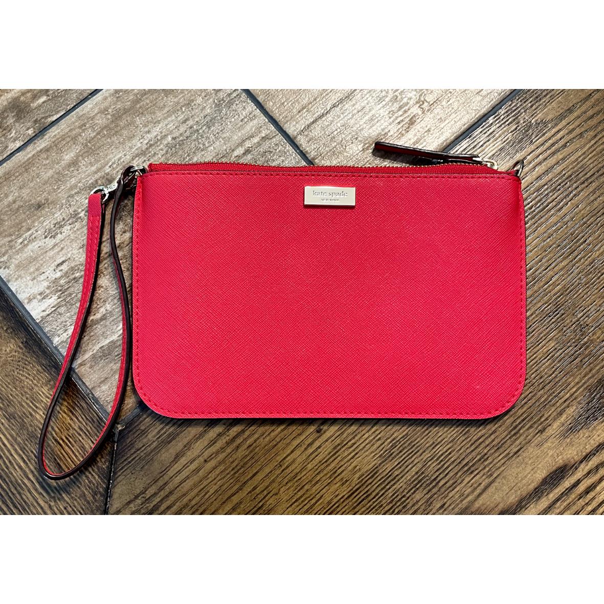 Kate Spade New York Leather Chilired Lolly Newberry Lane Clutch Wristlet