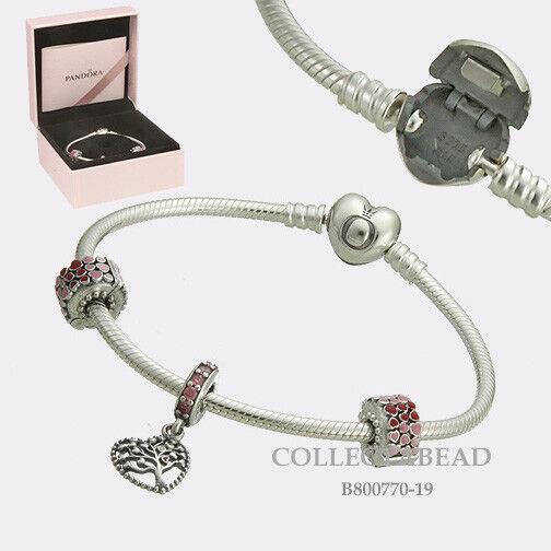 Pandora Silver Enamel Tree of Love Gift Set B800770-19