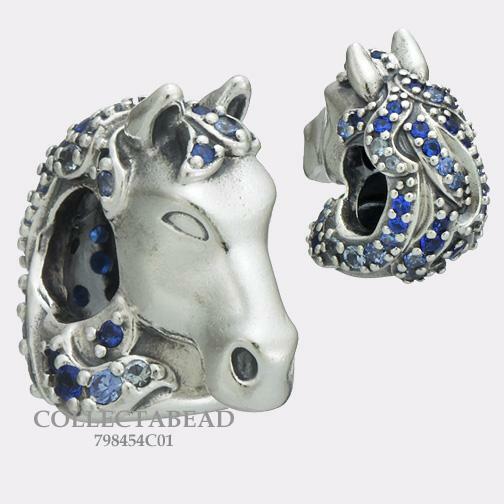 Pandora Silver Disney Frozen Nokk Horse Charm Bead 798454C01