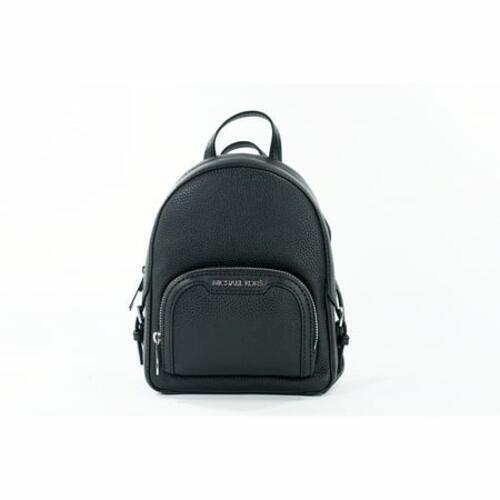 Michael Kors Jaycee Mini XS Black Pvc Pocket Backpack