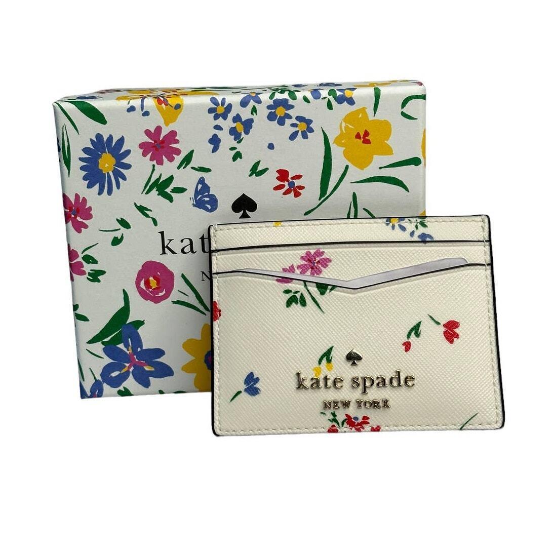 Kate Spade Staci Garden Bouquet Boxed Small Card Holder