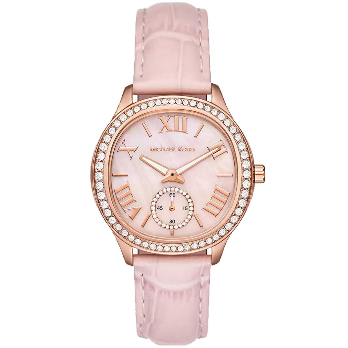 Michael Kors Women`s Sage Pav Mother of Pearl Dial Watch - MK4820