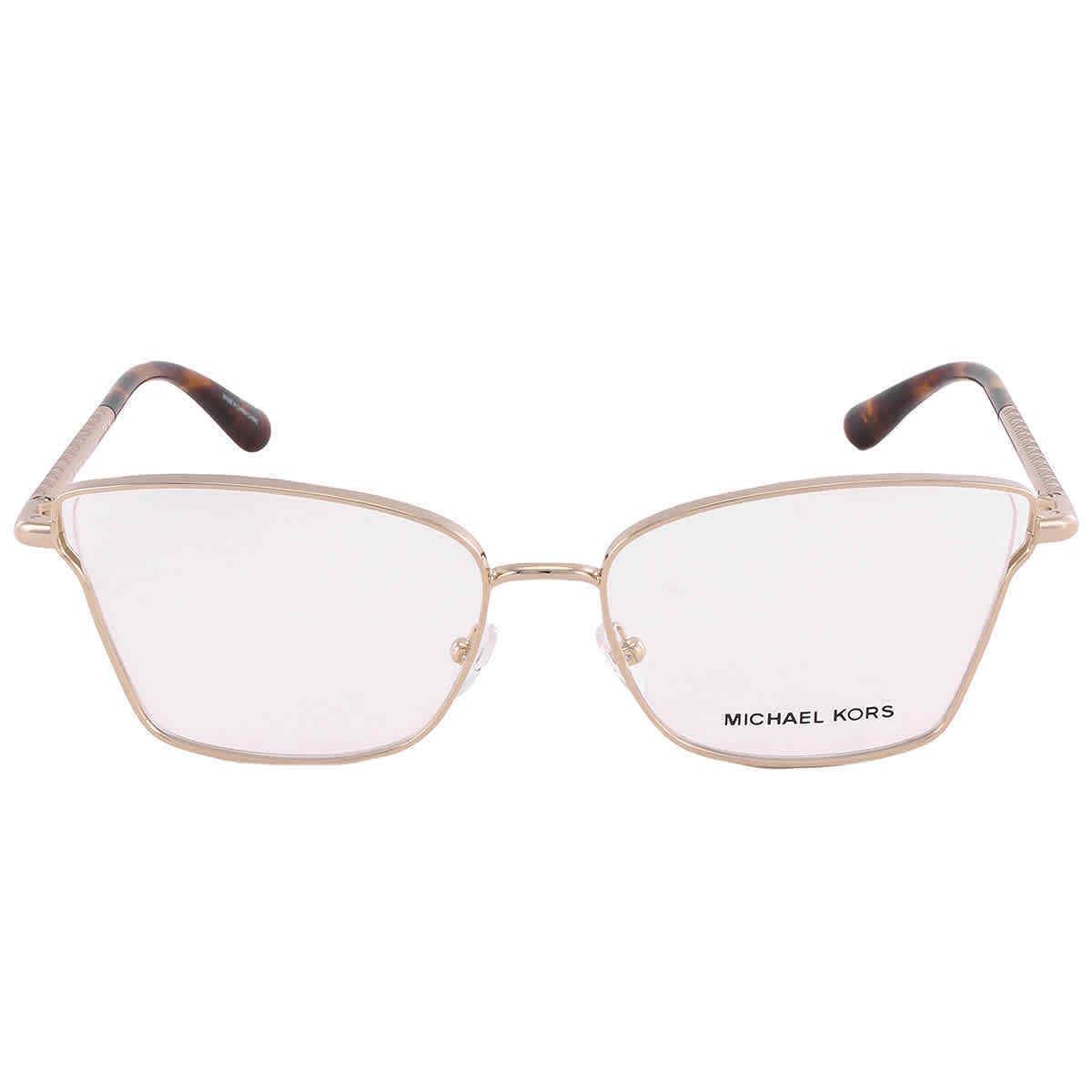 Michael Kors Radda Demo Cat Eye Ladies Eyeglasses MK3063 1014 55 MK3063 1014 55