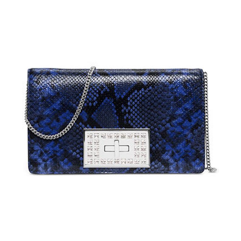 Kors Ellie Medium Shoulder Flap Bag Electric Blue