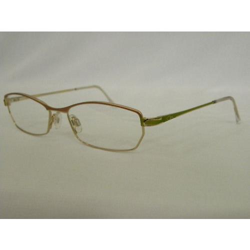 Cazal 490 601 Green Gold Eyeglasses Germany