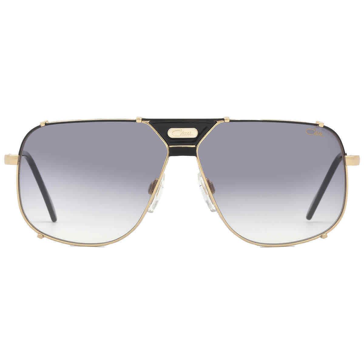 Cazal Grey Gradient Navigator Unisex Sunglasses Cazal 994 001 63 Cazal 994 001