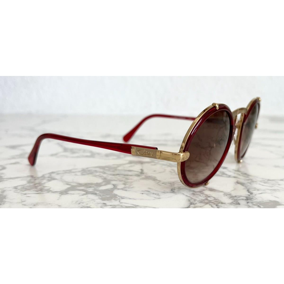 Cazal 644 Sunglasses Legend Color 010 Red Gold Brown Sun Glasses