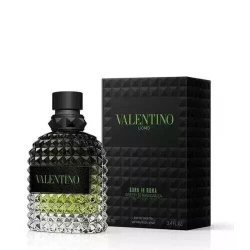 Valentino Uomo Born in Roma Green Stravaganza Edt 3.4 oz / 100 ml Spray