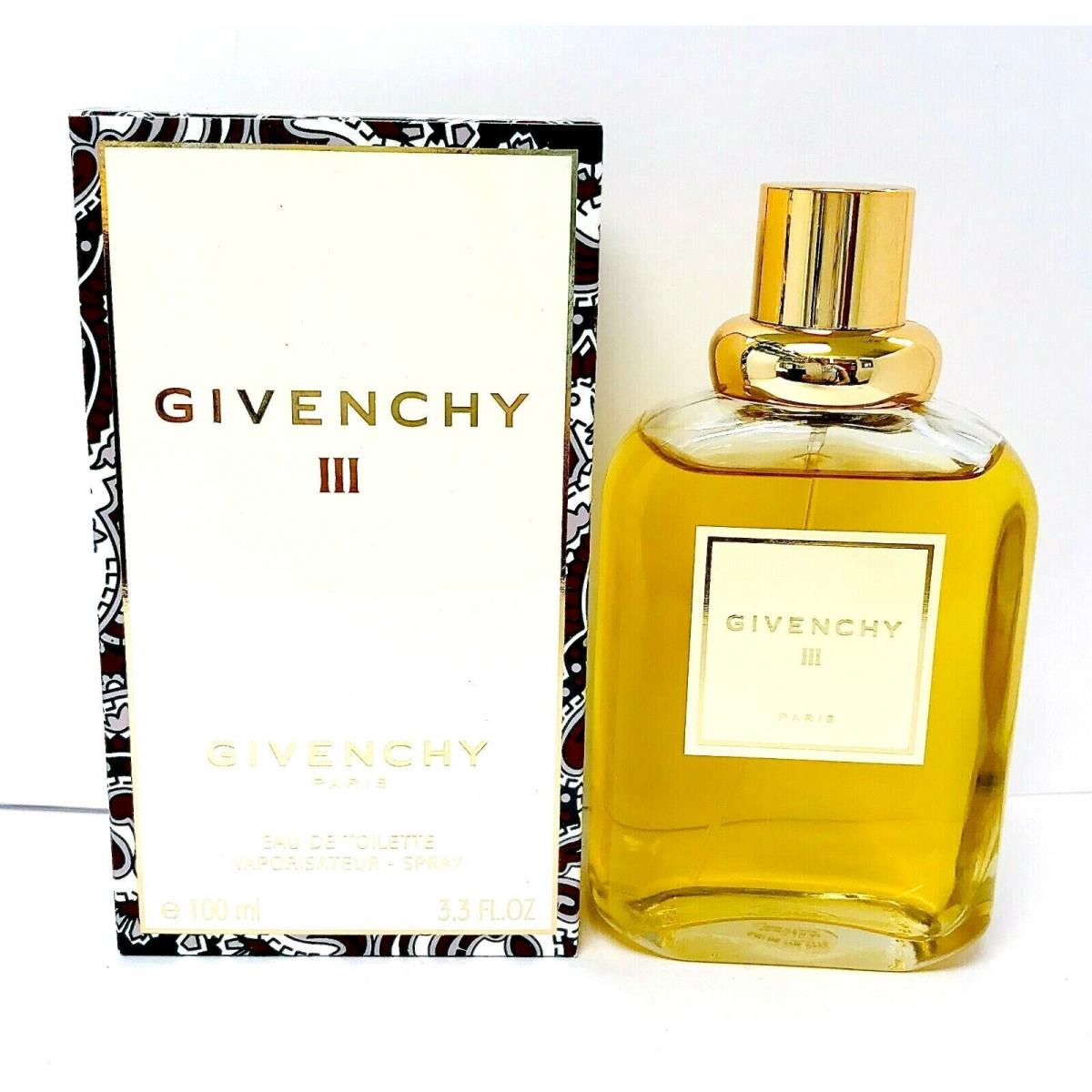 Givenchy Lll By Givenchy 3.3 oz Edt Women`s Perfume No Cellophane