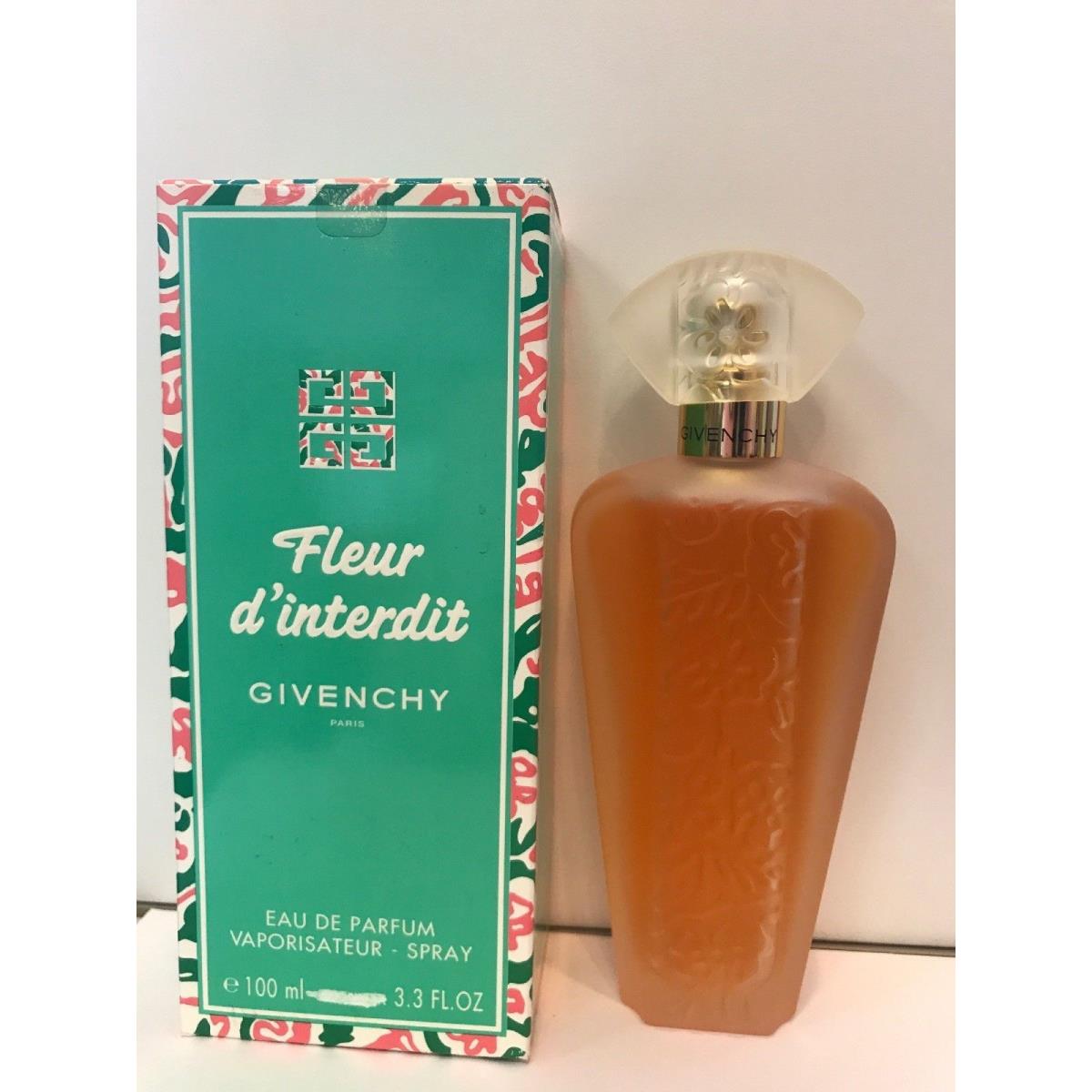 Givenchy Fleur D` Interdit Edp Spray Woman 3.3 Oz Vintage Formula