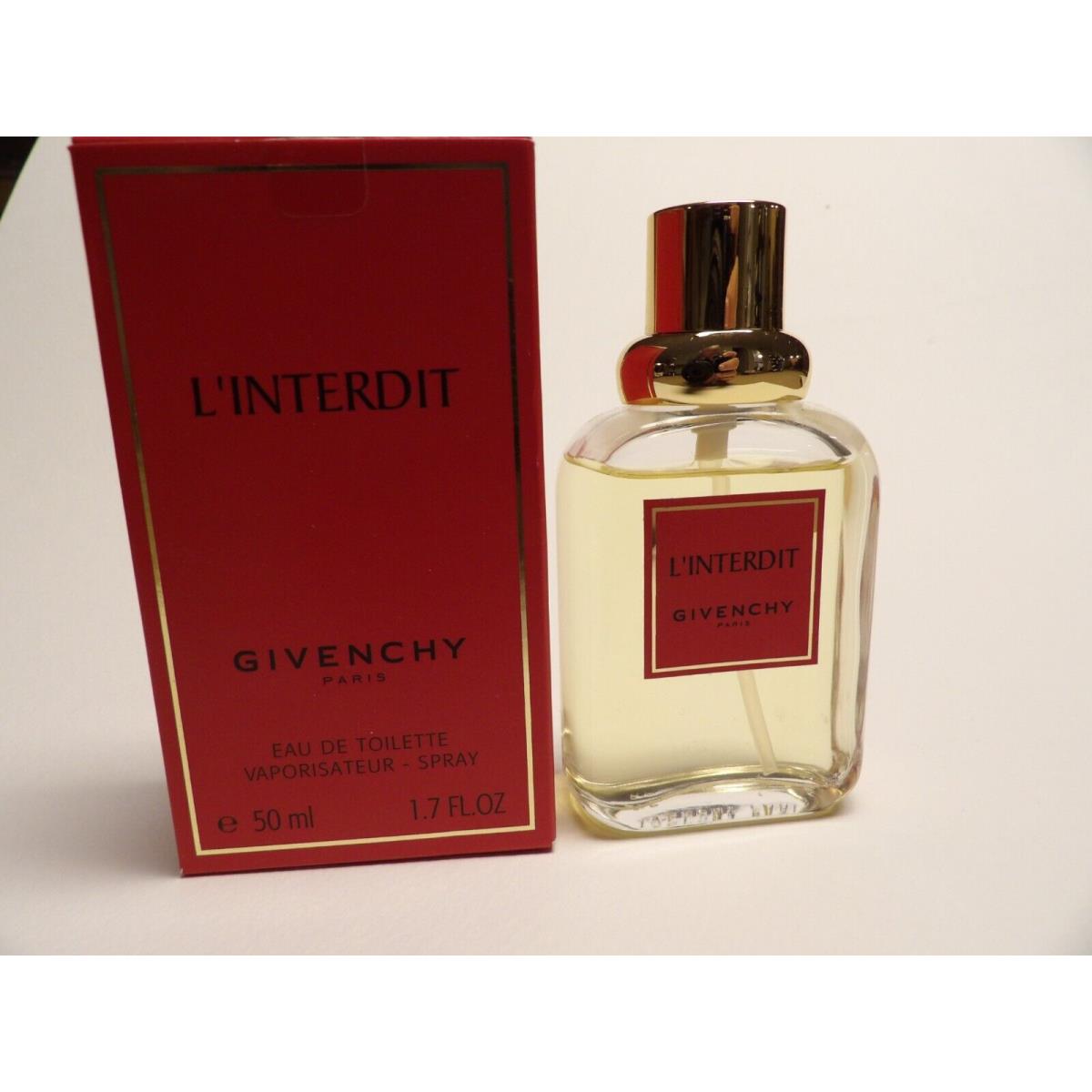 L`interdit 2003 by Givenchy 1.7 oz / 50 ml Eau De Toilette Spray For Women Paris