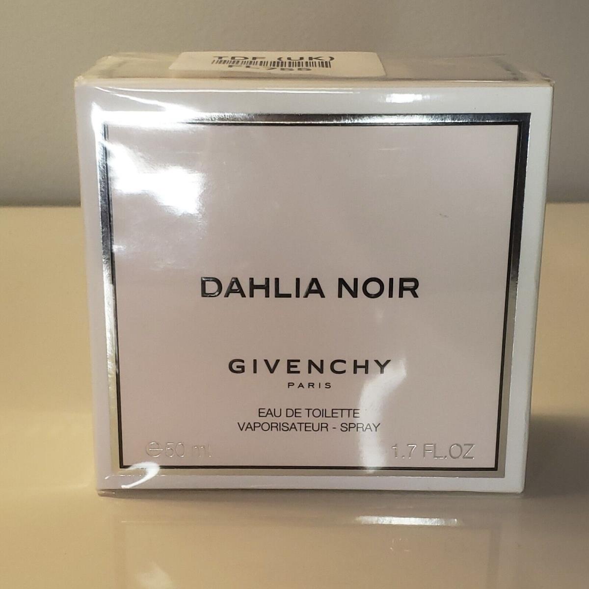 Dahlia Noir Givenchy Eau De Toilette Edt 1.7oz 50ml