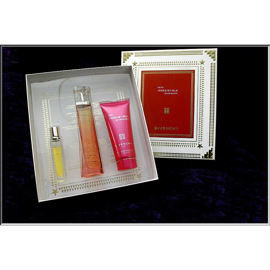 Givenchy Very Irresistible Edt Sensation Body Veil 3 Pc Gift Set P135352