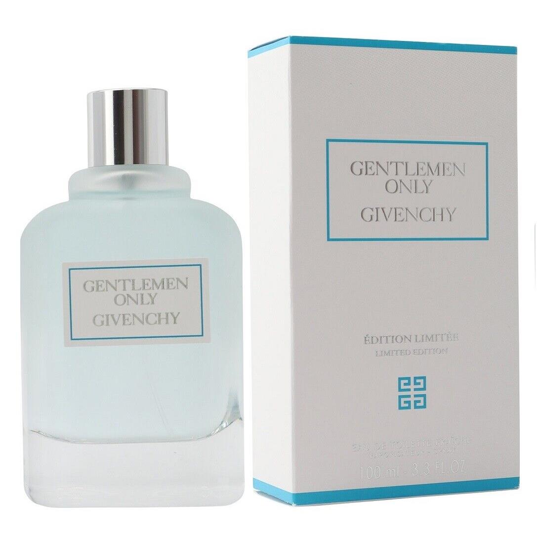 Gentlemen Only Fraiche Givenchy 3.3 oz / 100 ml Edt Men Spray Limited Edition