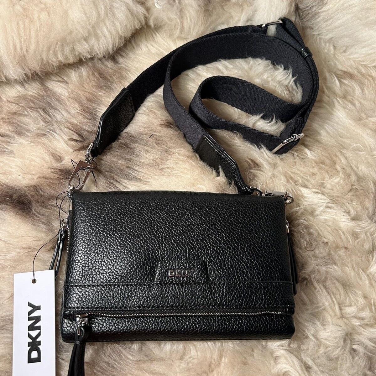 Dkny Nyra Trifold Crossbody - Beautiful Black