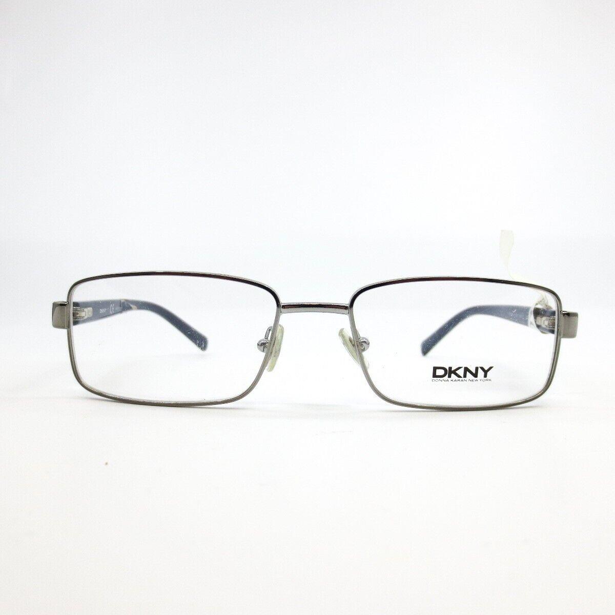 Dkny DY 5638 1003 Eyeglasses Frames Silver Blue Full Rim 53-17-135