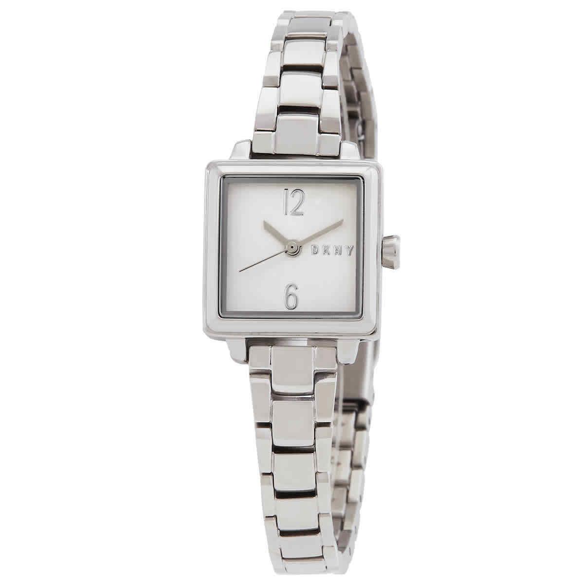 Dkny Crosstown Quartz White Dial Ladies Watch NY2868