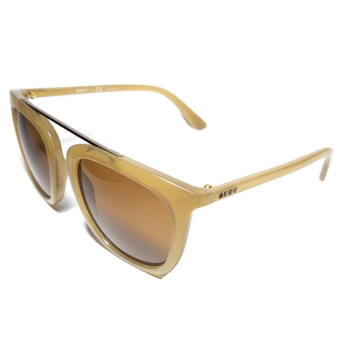 Dkny Donna Karan York Injected Retro Yellow Sunglasses DY4146 + Case