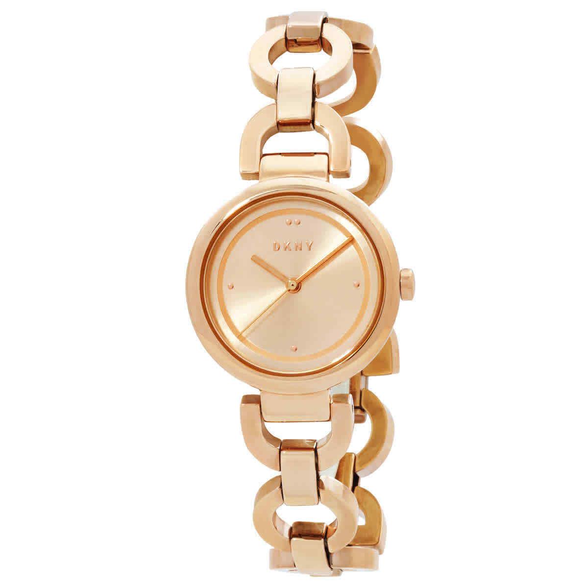 Dkny Eastside Quartz Rose Gold Dial Ladies Watch NY2769 - Dial: Rose Gold-tone, Band: Rose Gold-tone, Bezel: Rose Gold-tone