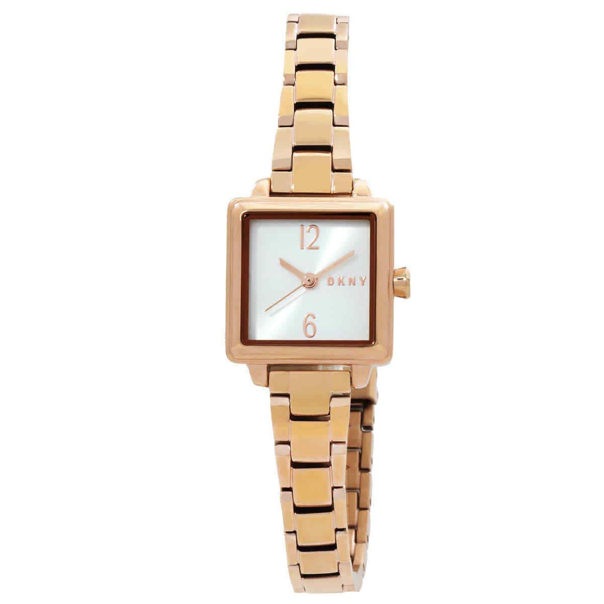 Dkny Crosstown Quartz White Dial Ladies Watch NY2869