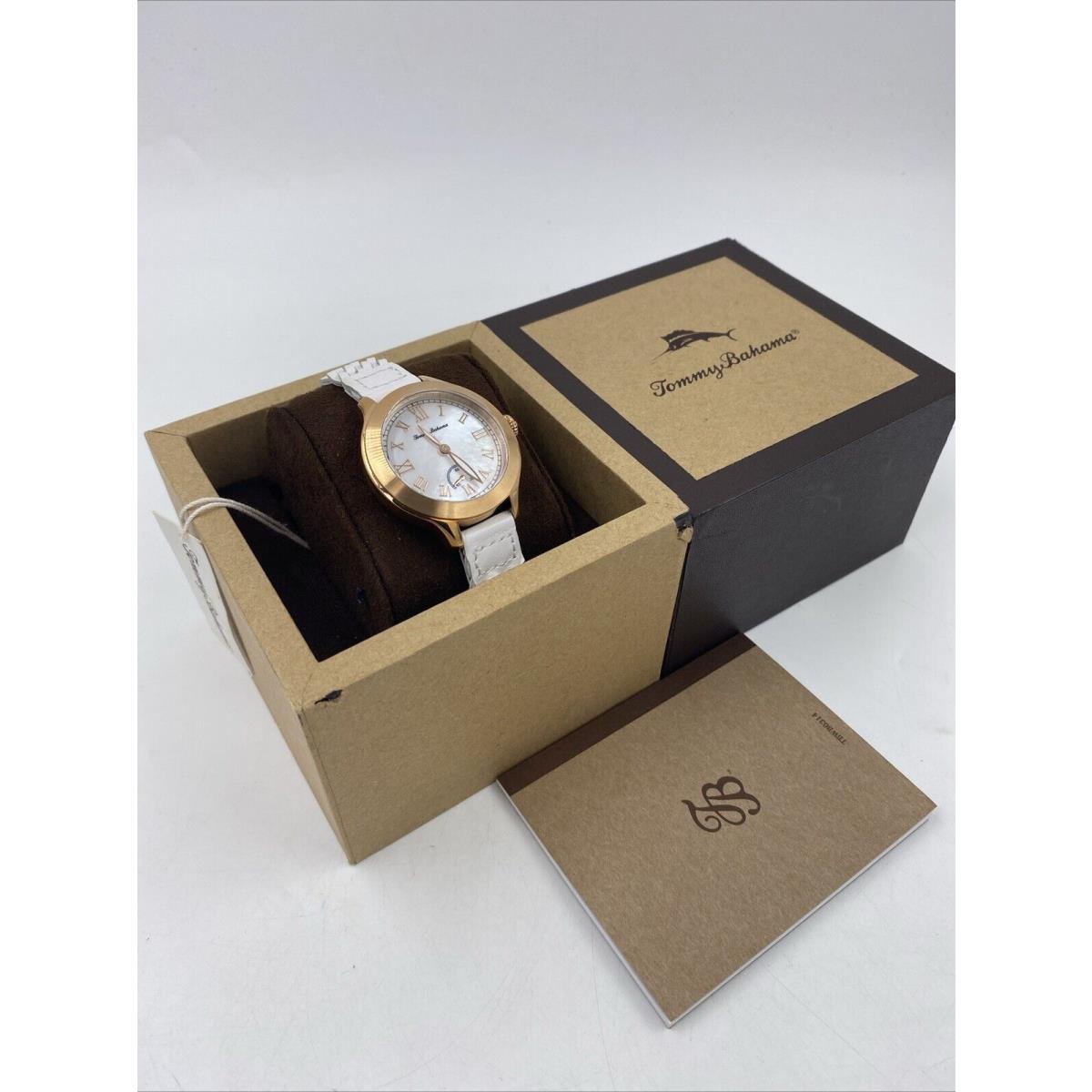 Tommy Bahama Women S Quartz Watch TB2168 W/box Guaranteed