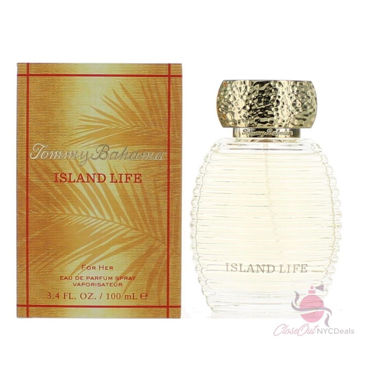 Tommy Bahama Island Life Perfume For Women 3.4 oz / 100 ml Edp Spray