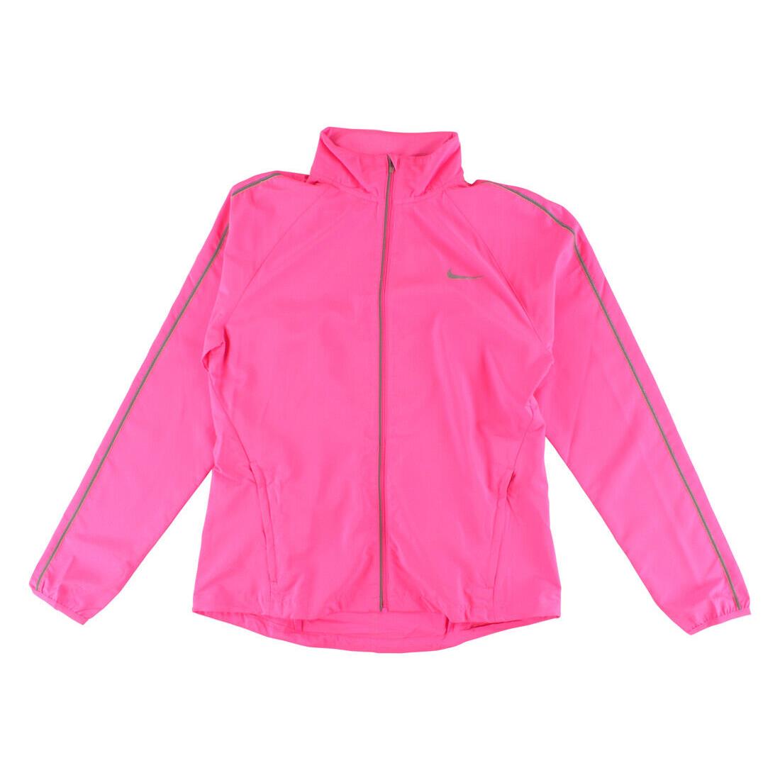 Nike Classic Running Track Womens Jackets Size S Color: Hot Pink