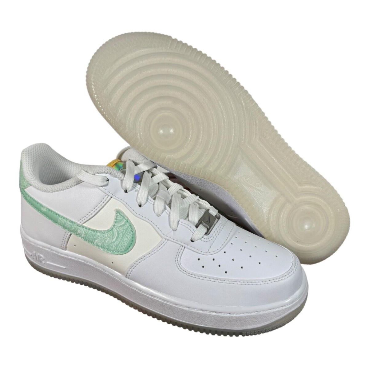 Nike Air Force 1 LV8 GS White Mint Foam Phantom Kids FJ7706 131 Size 7Y