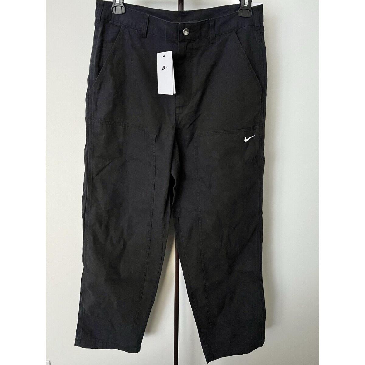 Nike Double Panel Heavyweight Carpenters Pants 32x32 Black DQ5179-010