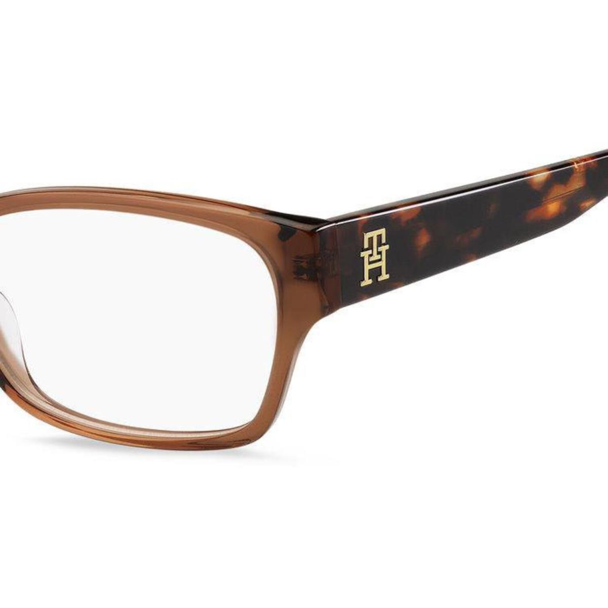 Tommy Hilfiger eyeglasses  - Frame: Multicolor, and size: 09Q size 54 brown 0
