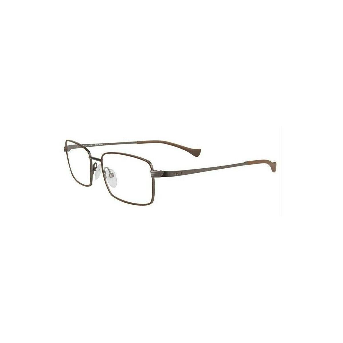 Police Eyeglasses PL067M-0S69-54 Size 54/17/Rectangular W Case