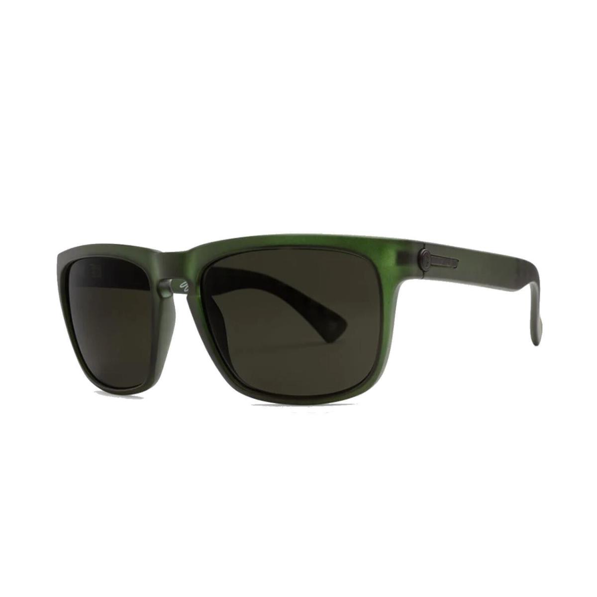 Electric Knoxville Sunglasses Jason Momoa Racing Green with Grey Polarized Lens