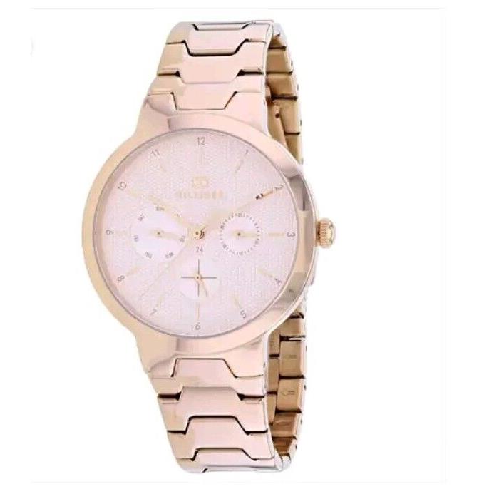 Tommy Hilfiger Women`s Watch 38mm Rose Gold Stainless Steel 1782076