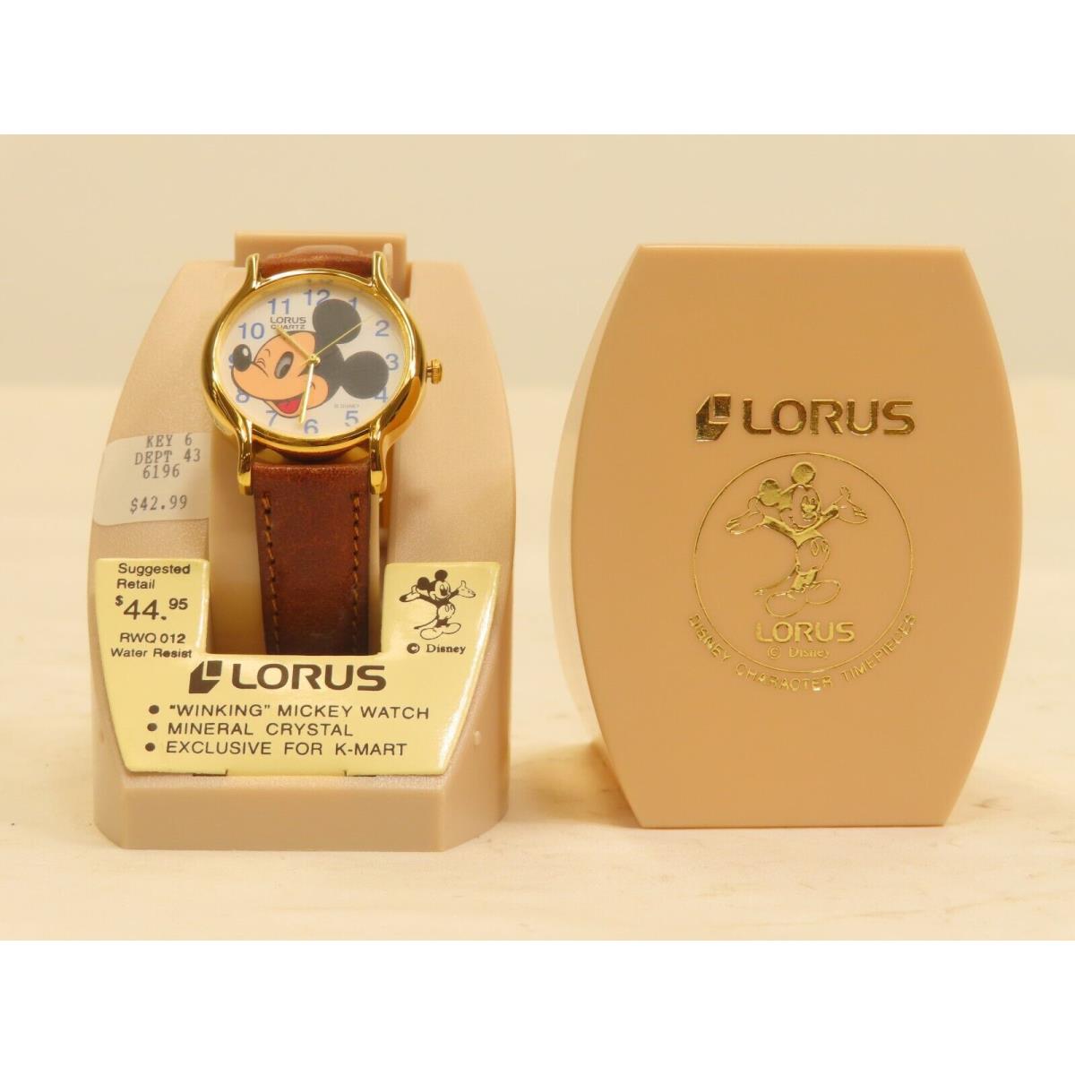 Lorus HE101 Mickey Mouse Watch LN 6647