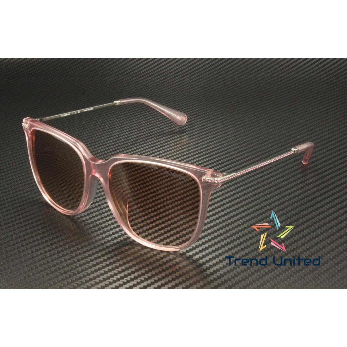 Swarovski SK6015D 300113 Transparent Pink Gradient Pink 55 mm Women`s Sunglasses