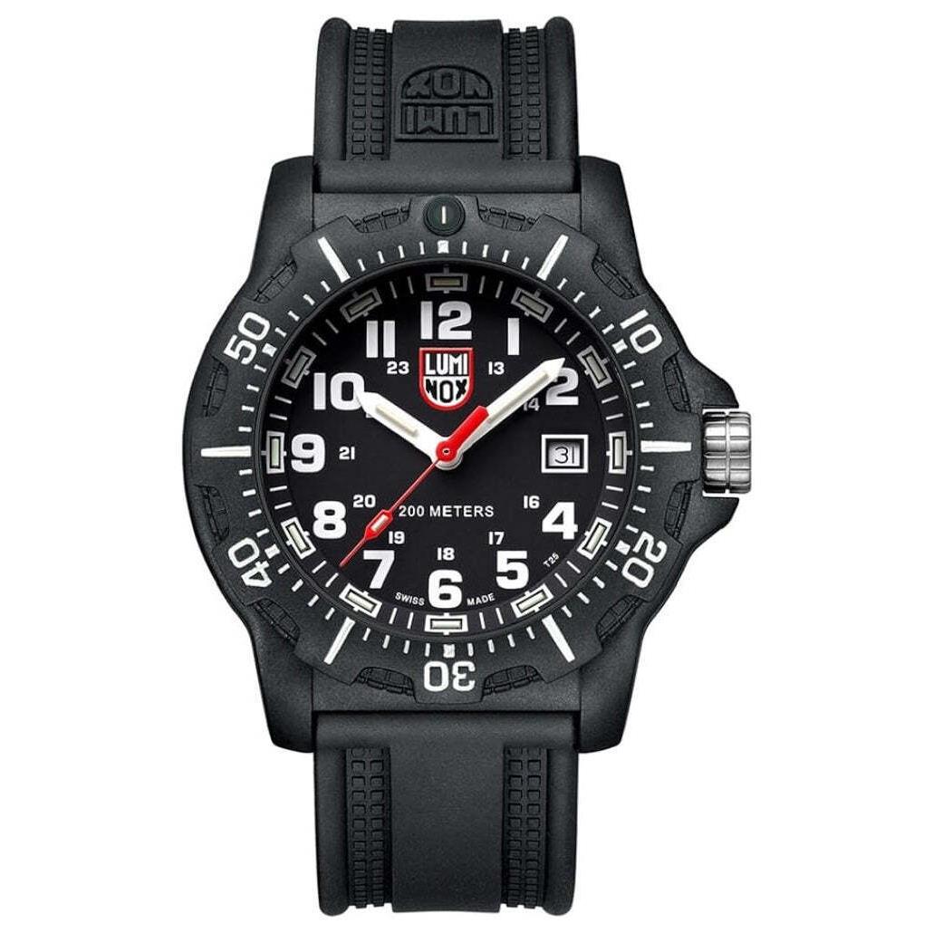 Luminox Black Ops Carbonox Black Dial Rubber Strap Date Diver Mens Watch XL.8881