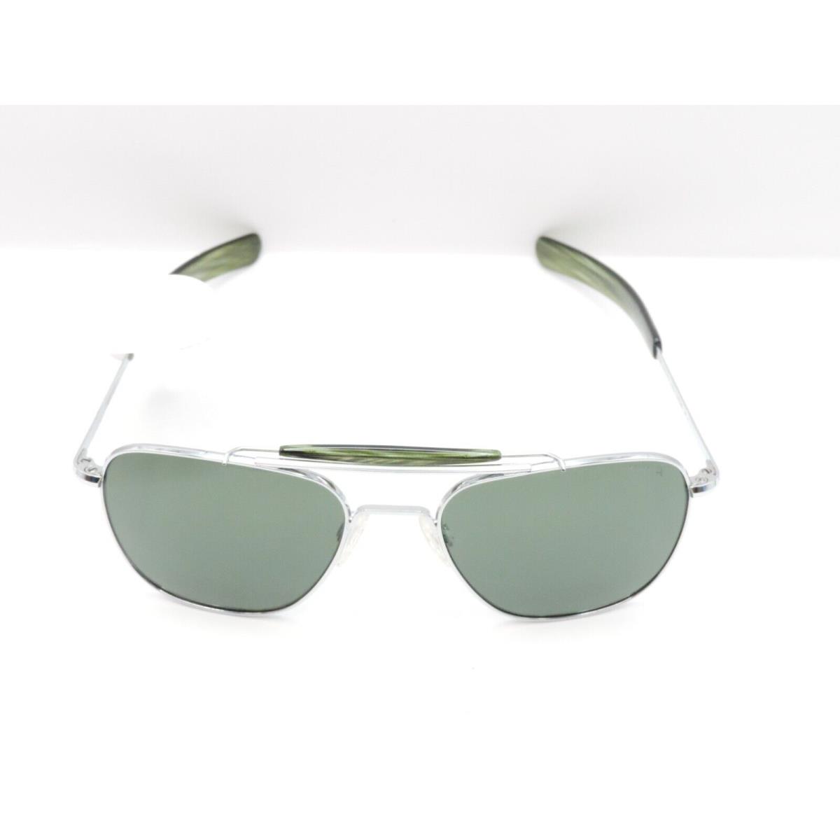 Randolph AT002 Aviator II Polarized Sunglasses Clear/green 140MM