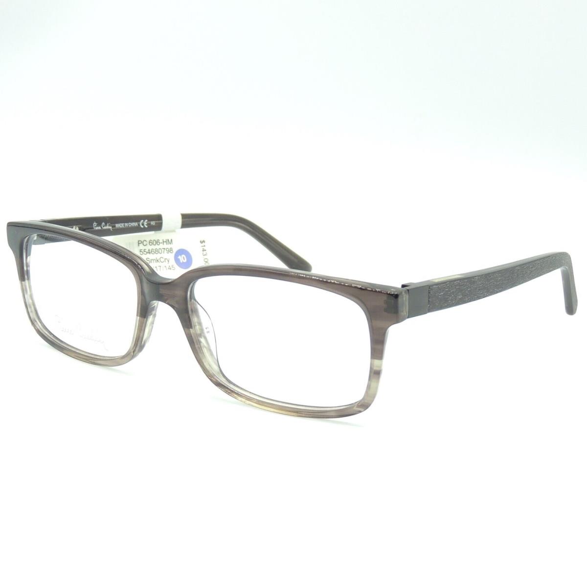 Pierre Cardin PC 606 0DR8 Smoke Eyeglass Frame 54 17 145