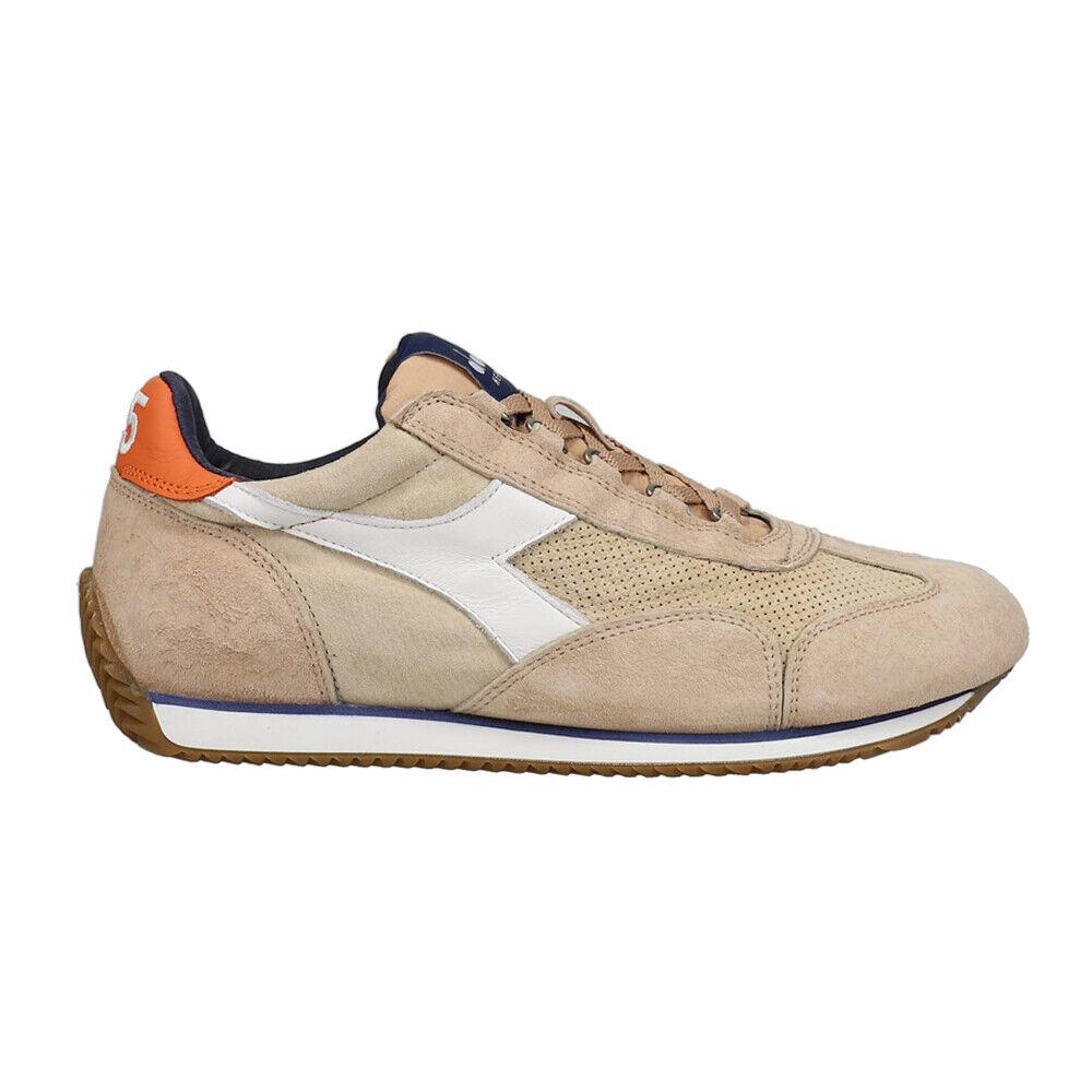 Diadora Equipe Suede Sw Lace Up Mens Beige Sneakers Casual Shoes 175150-25058