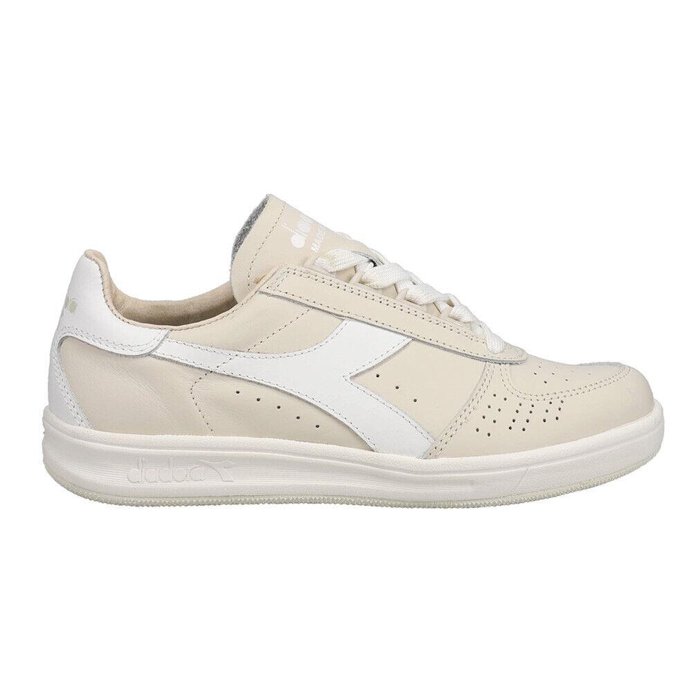 Diadora B.elite H Italia Sport Lace Up Mens Beige Sneakers Casual Shoes 176277